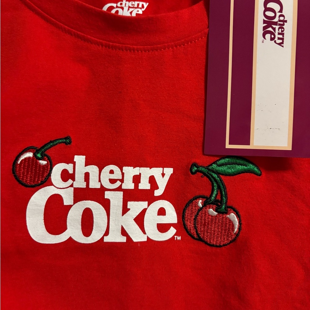 Cherry Coke juniors shirt